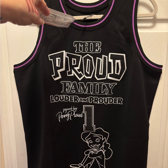 Headgear Classics The Proud Family Men’s Basketball Jersey Size Large BNWT - Picture 6 of 13